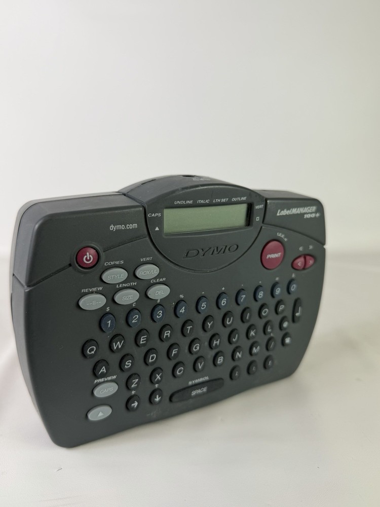 DYMO Label Manager 100+ Thermal Label Maker Tested Works Needs Adapter