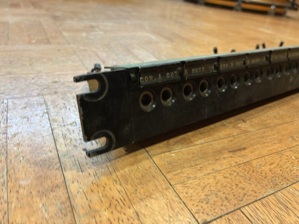Cinema Engineering 1950s Patchbay Langevin Altec Western Electric Patch Bay
