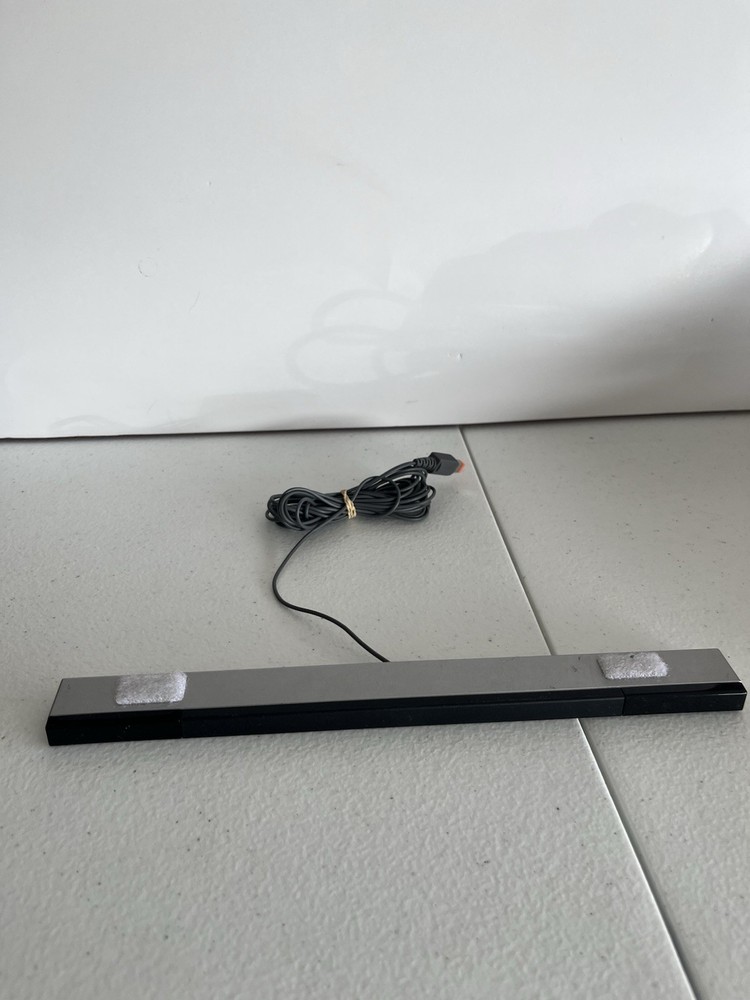 Nintendo RVL014 Original Wii Sensor Bar - Silver - Tested Working