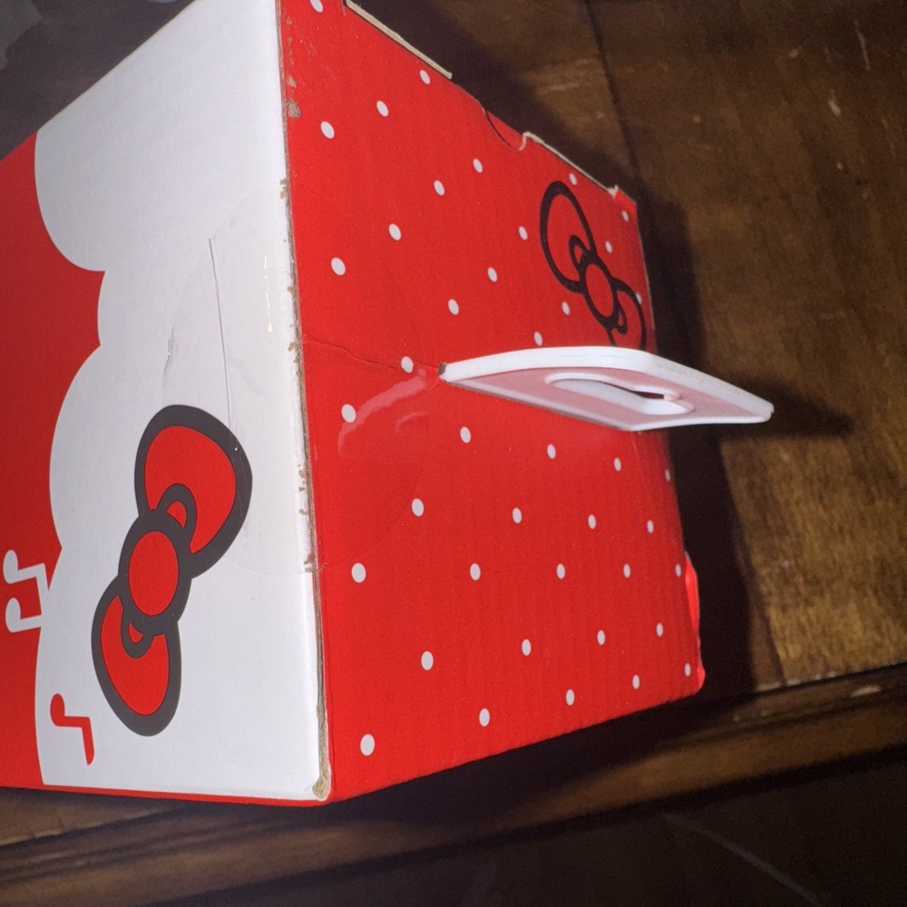 Hello Kitty Bluetooth Karaoke Microphone Red | Wireless Speaker USB Charging