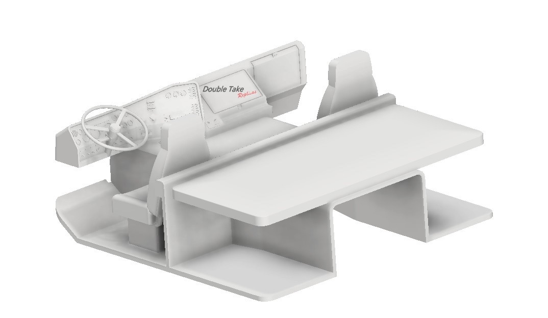 1/25th resin 3d 84-88 Freightliner 96” cab by KJ