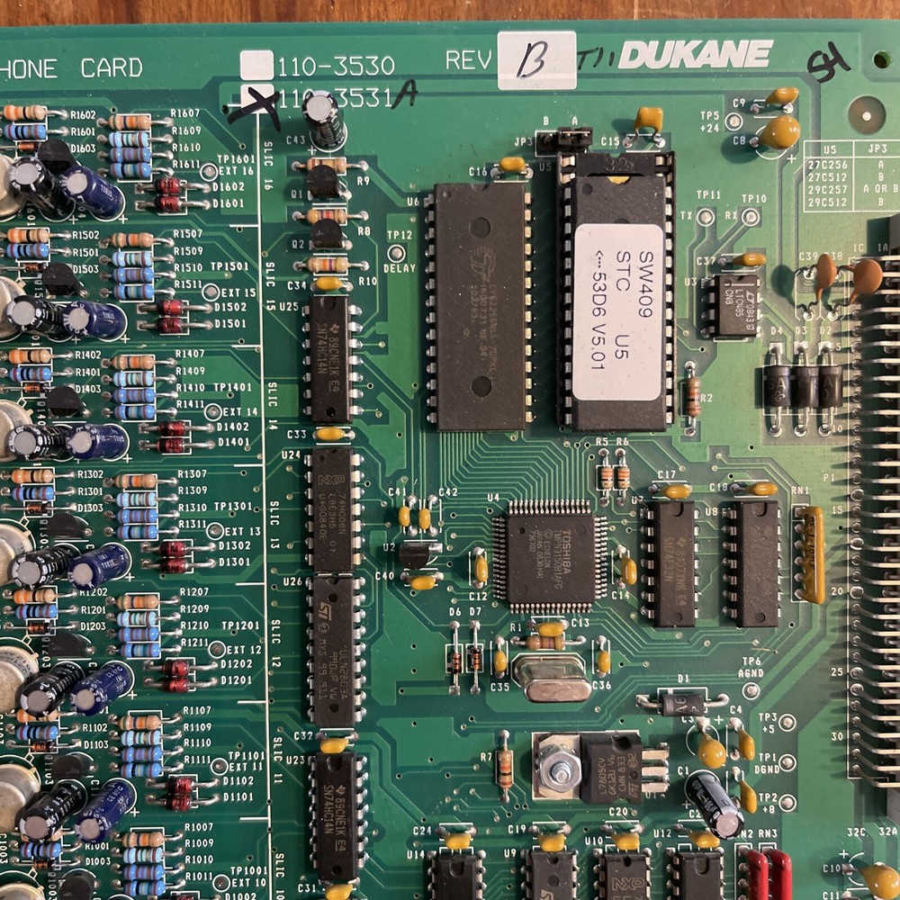 Dukane StarCall Intercom Standard 110-3531 Rev B