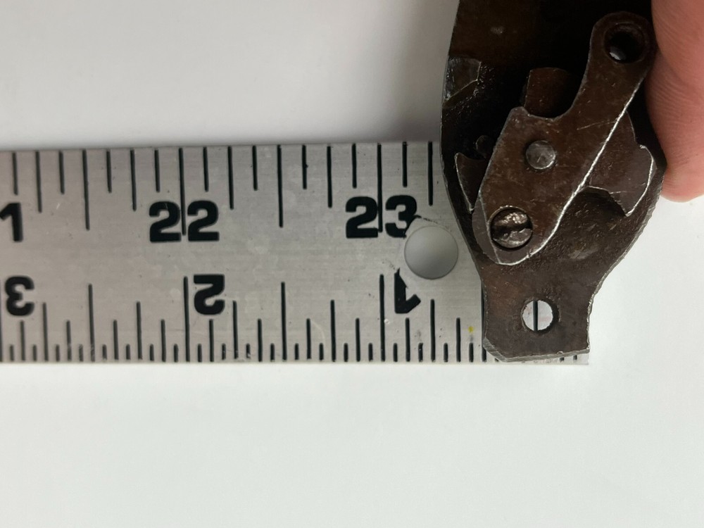 Antique Side Lock Assembly Main Spring Action Percussion rifle Janssen & Sons