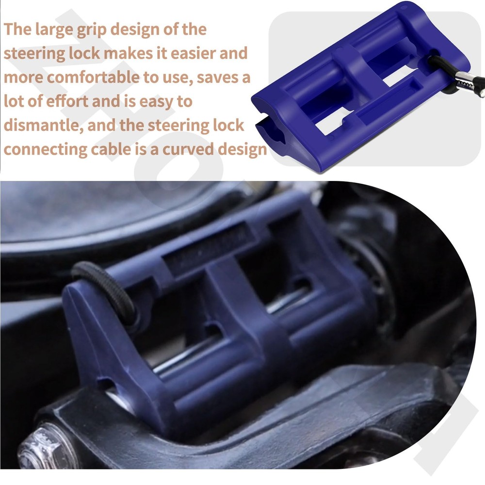 Outboard Hydraulic Steering Lock 4" Stabilizing | Prevents Engine Movement