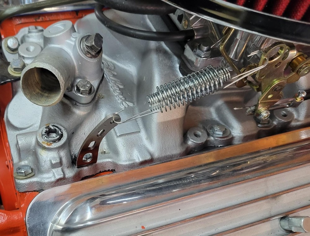 Carburetor Throttle Return Spring & Bracket Kit for 5-1/8 Carb Throttle Systems