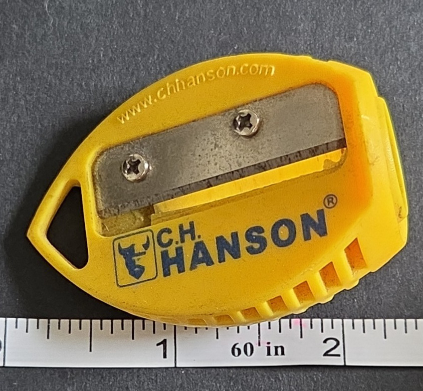 CH Hanson 00202 VersaSharp Carpenter's Pencil Sharpener