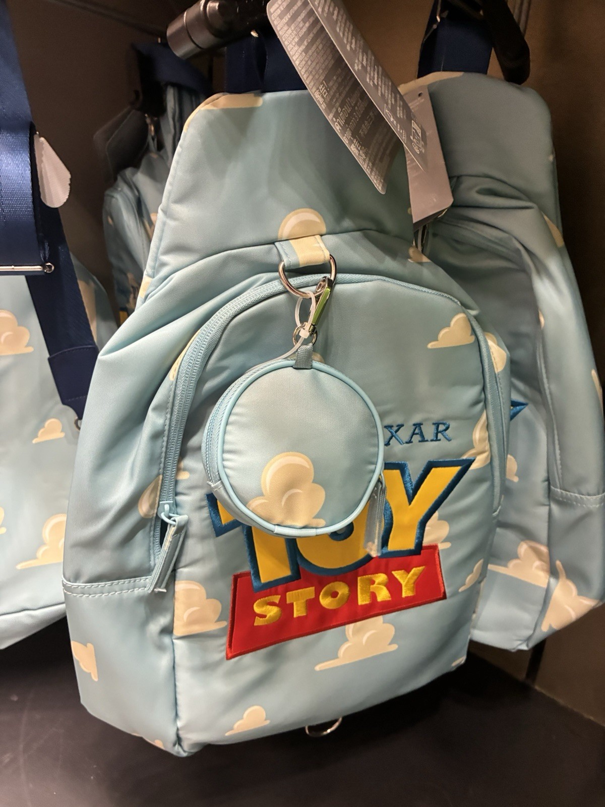 Disney Parks Toy Story Logo Cloud Crossbody Bag NWT