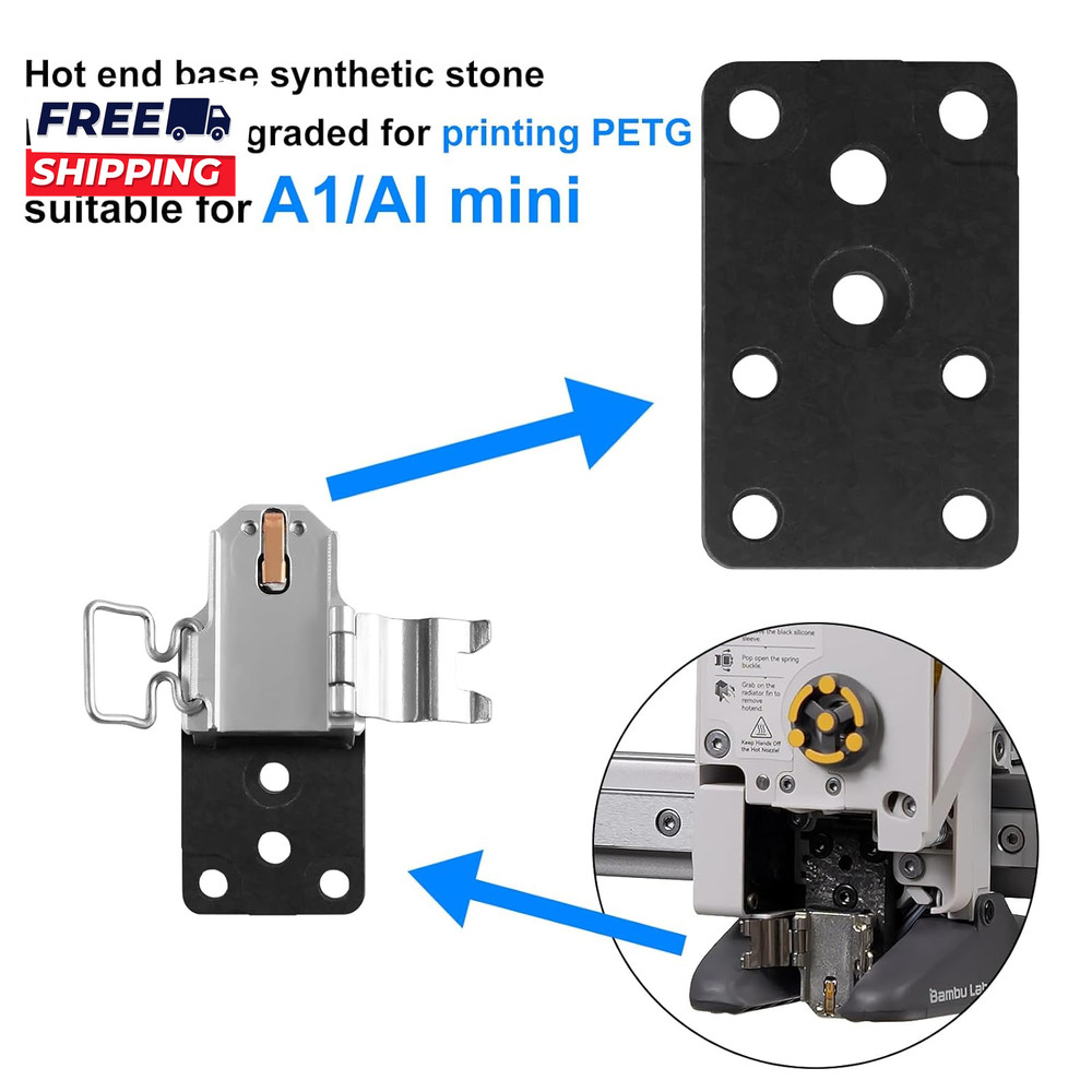 Upgraded A1 Hotend Heating Assembly Kit for Bambu Lab A1/A1 Mini 3D Printers