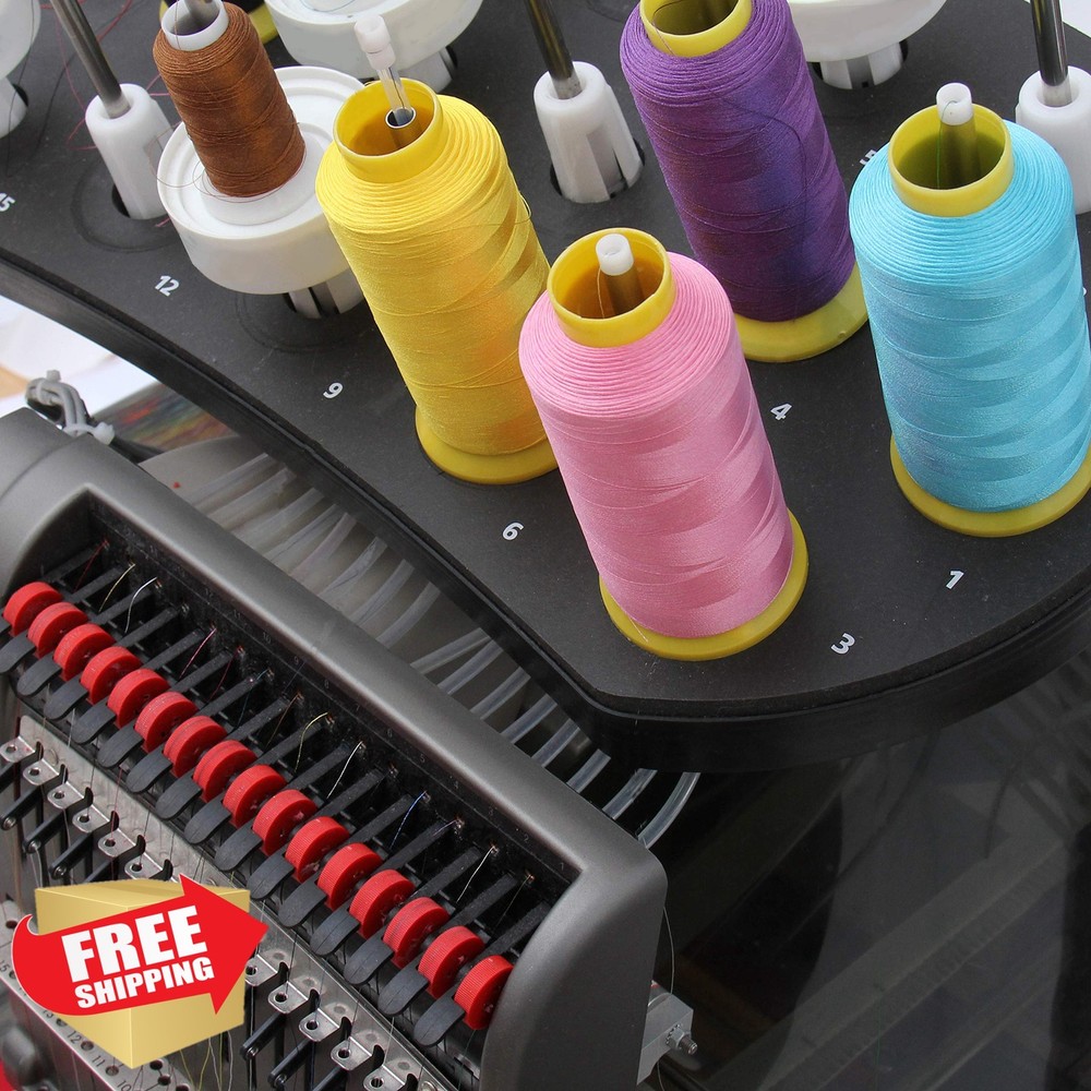 Threadart Polyester Embroidery Thread 5000M 40wt High Speed Commercial Maize 123