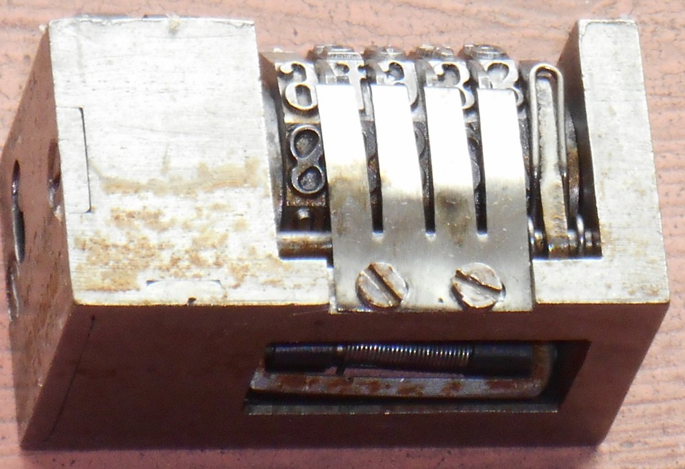 Letterpress Numbering Machine (NATIONAL )