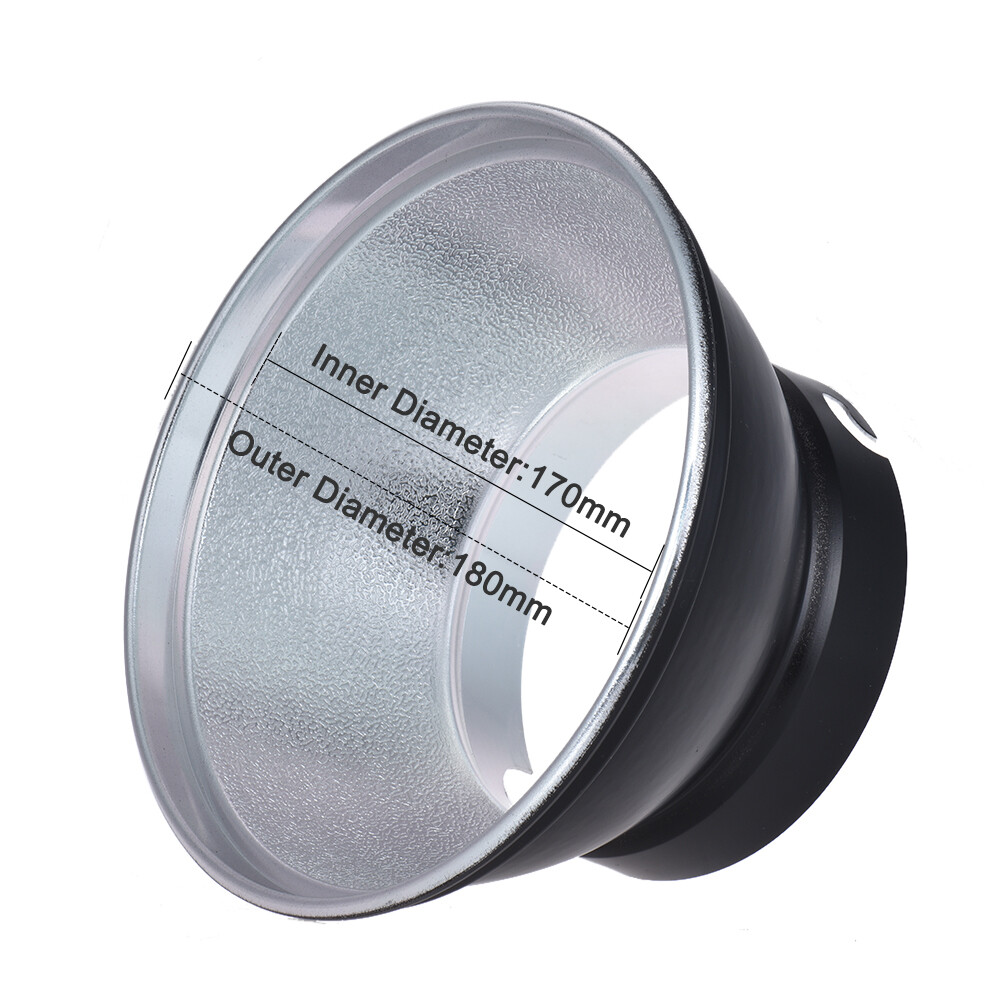 7" / 180mm Elinchrom Mount Standard Reflector Diffuser Shade Shade E4Q8