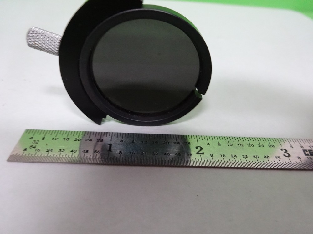 MICROSCOPE PART ND NEUTRAL DENSITY FILTER SLIDE OPTICS AS IS BIN#Y2-52