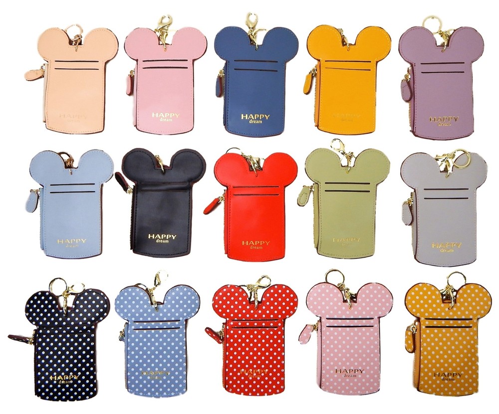 Mickey Mouse Inspired Wallets / ID Holders with Lanyard ~ Huge Selection ~ NEW