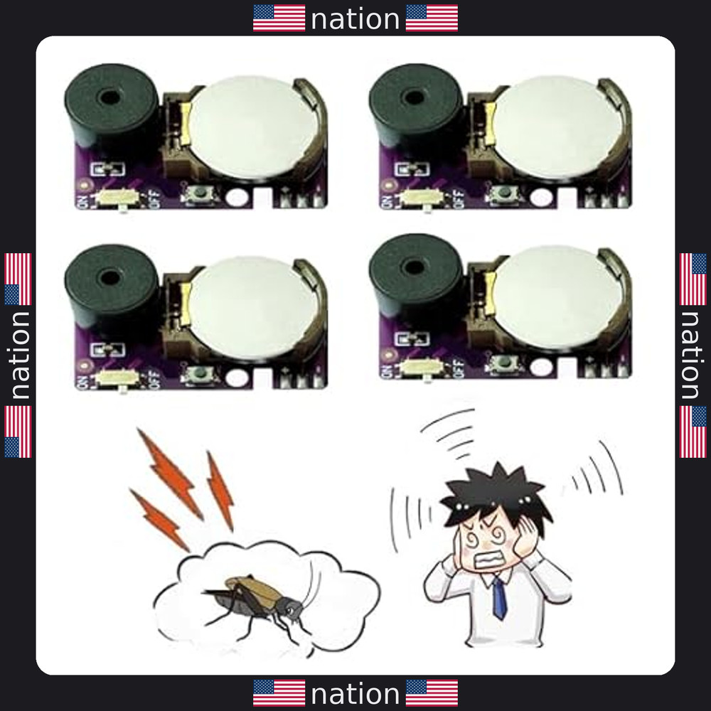 4 Pack Annoyatron 3.0 Random Noise Maker Prank Device - Funny Office Beepers