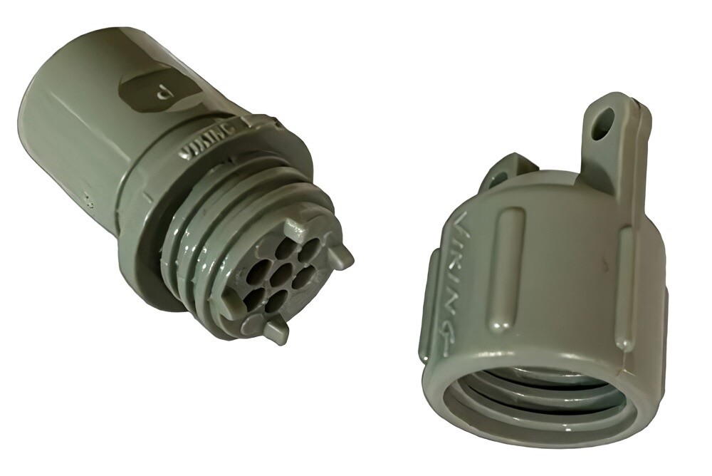 TBR07-100P, COOPER, RECEPTACLE QTY 1= 1 backshell