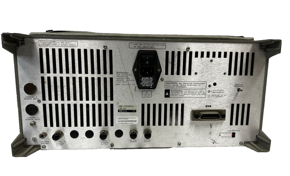 HP AGILENT 8991A PEAK POWER ANALYZER