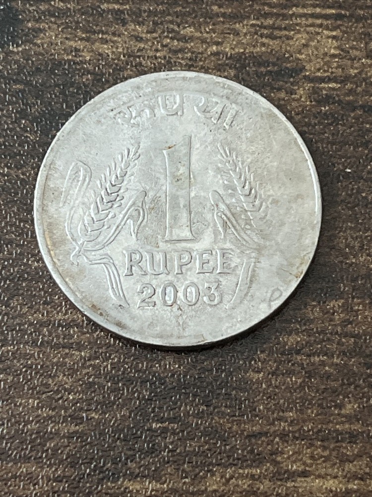 2003 India 1 Rupee Actual Coin TK5991*