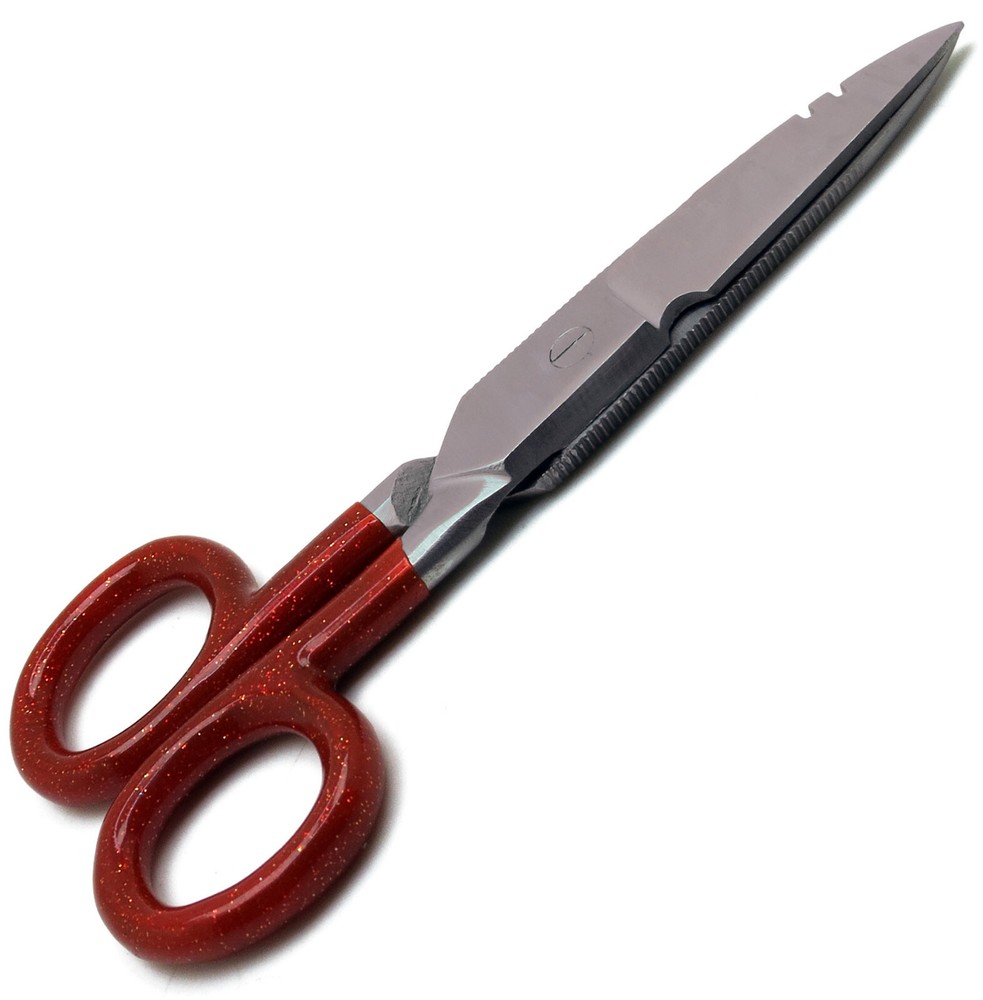 10× Electrician Red Scissors 5" Cutting Stripping Wires Electrical Universal