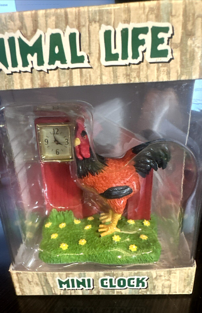 Novelty Roaster With Clock
