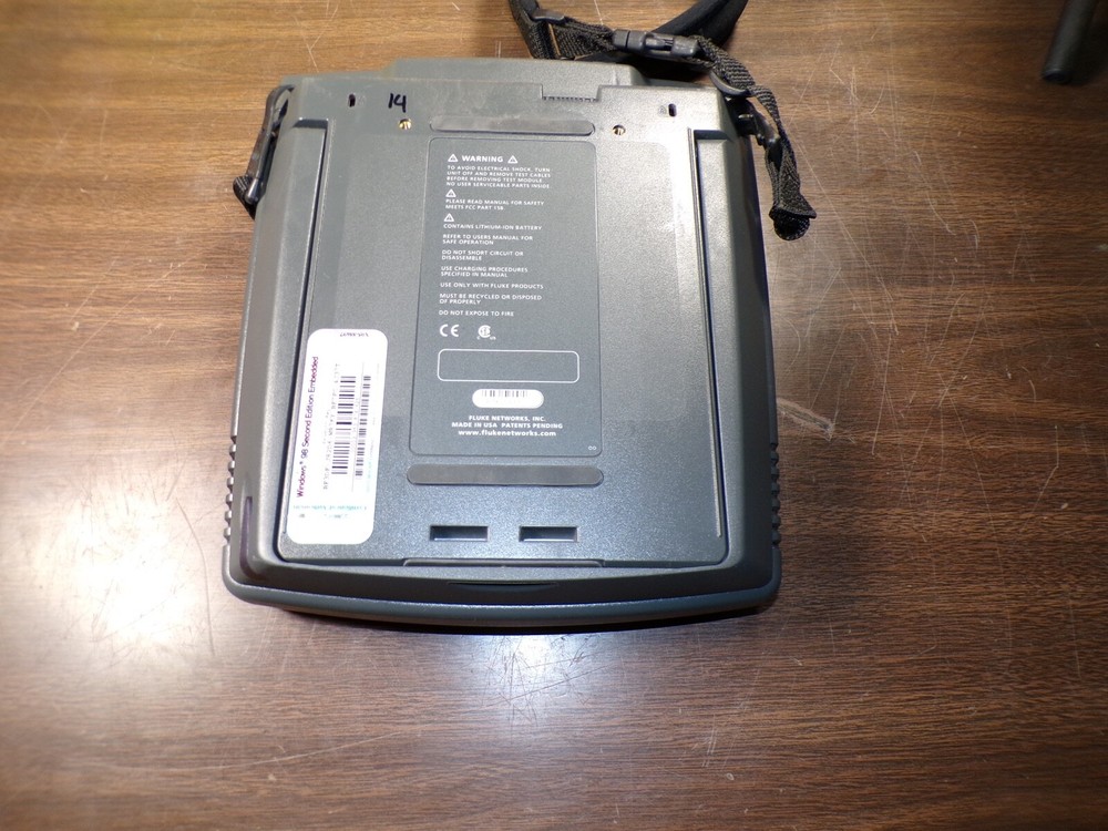 FLUKE OPTIVIEW NETWORK ANALYZER **untested