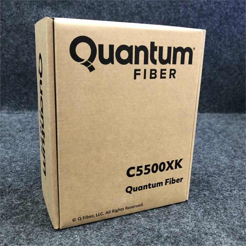Quantum Fiber C5500XK Fiber-Optic Wall Modem SC/APC WAN/LAN Internet