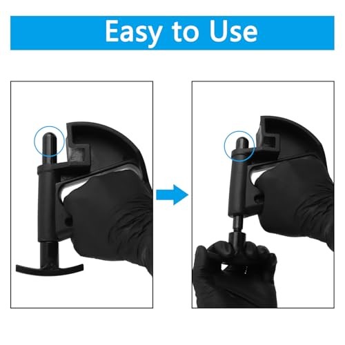 Universal Tire Bead Clamp Tools Drop Center Helper - Rim Pry Solid Nylon 4 Pack