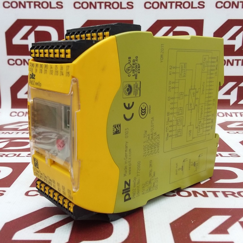 772000 | Pilz | PNOZ-MM0P-24VDC, Compact Control System, Used