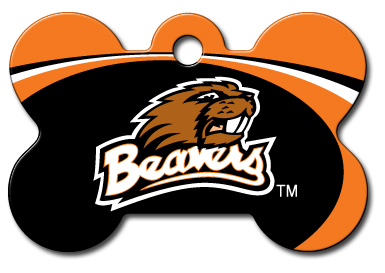Officially Licensed NCAA Oregon State Beavers Pet Tag