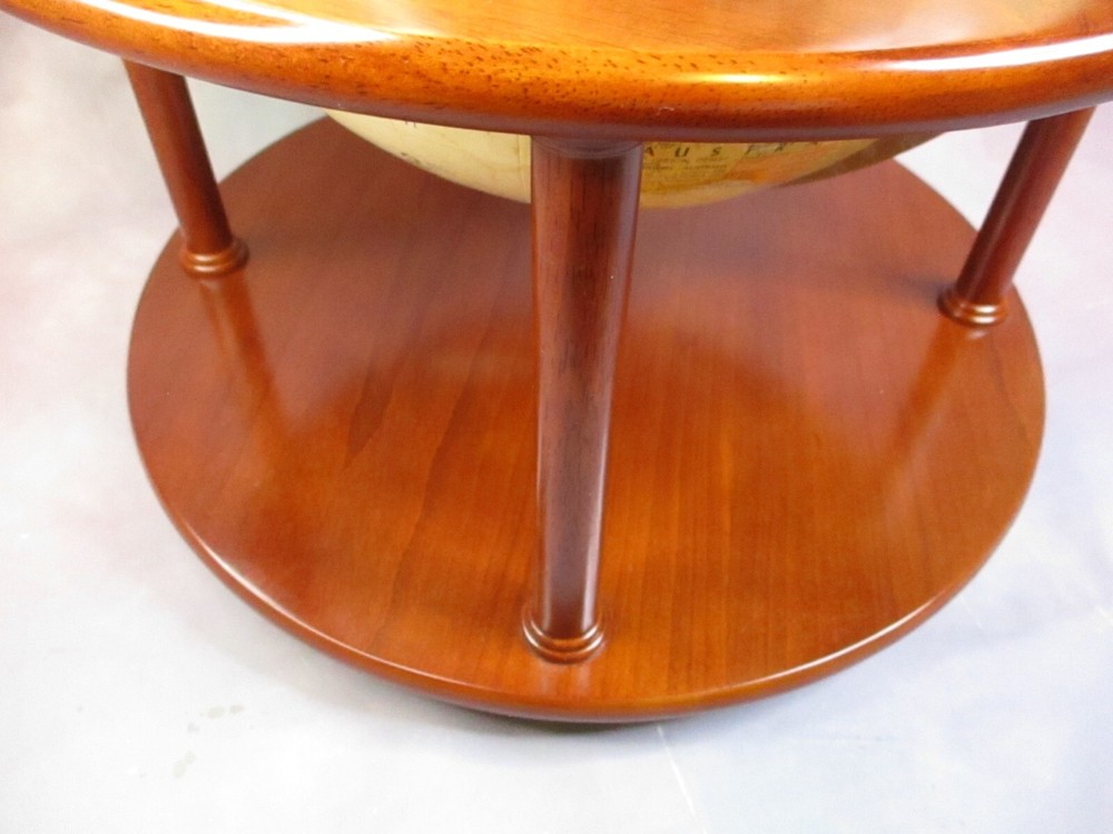 Replogle 12 Inch Diameter Table Globe World Classics Series Wooden Stand