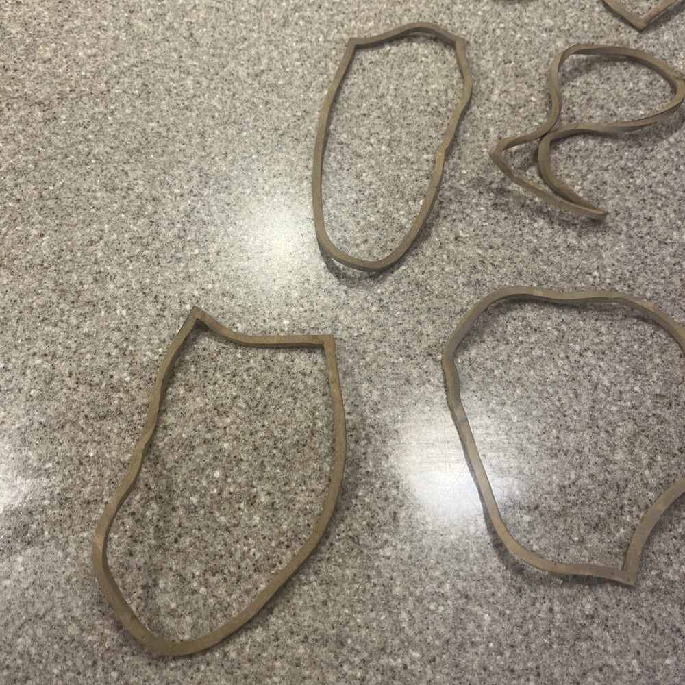 Studebaker NOS Tail Light Lens Gaskets (Part #308957):