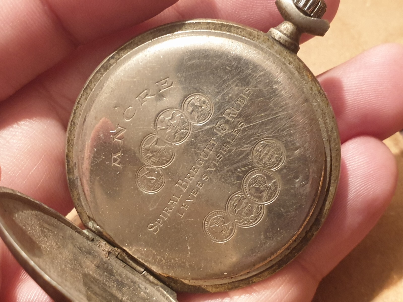 WWI German Officers Ancre Watch Kaiser Wilhelm/Franz Joseph/SULTAN MEHMED Ottmam