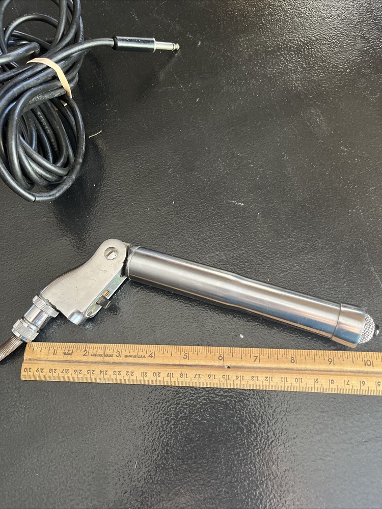 Vintage Electro Voice Slim air Microphone Working