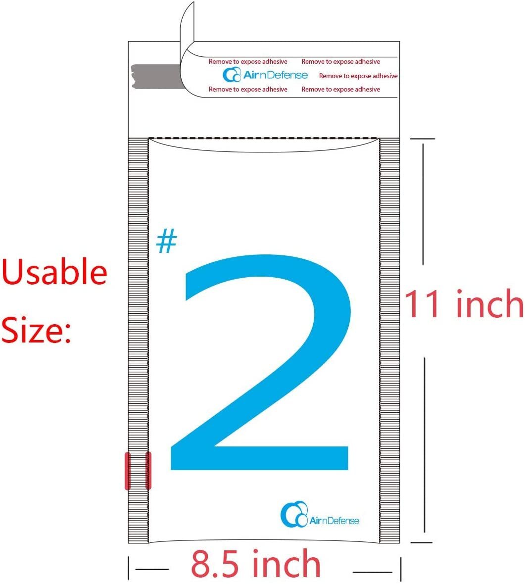 #2 8.5x12 Poly Bubble Padded Envelopes Mailing Mailers Shipping Bags AirnDefense