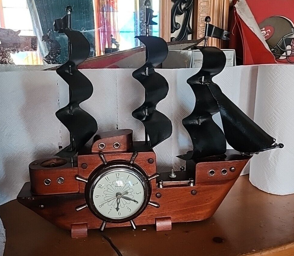 Wood Ship Clock