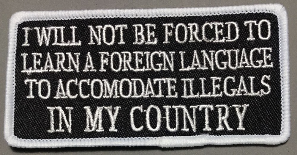 I Will Not Be Forced To Learn a Foreign Language patch