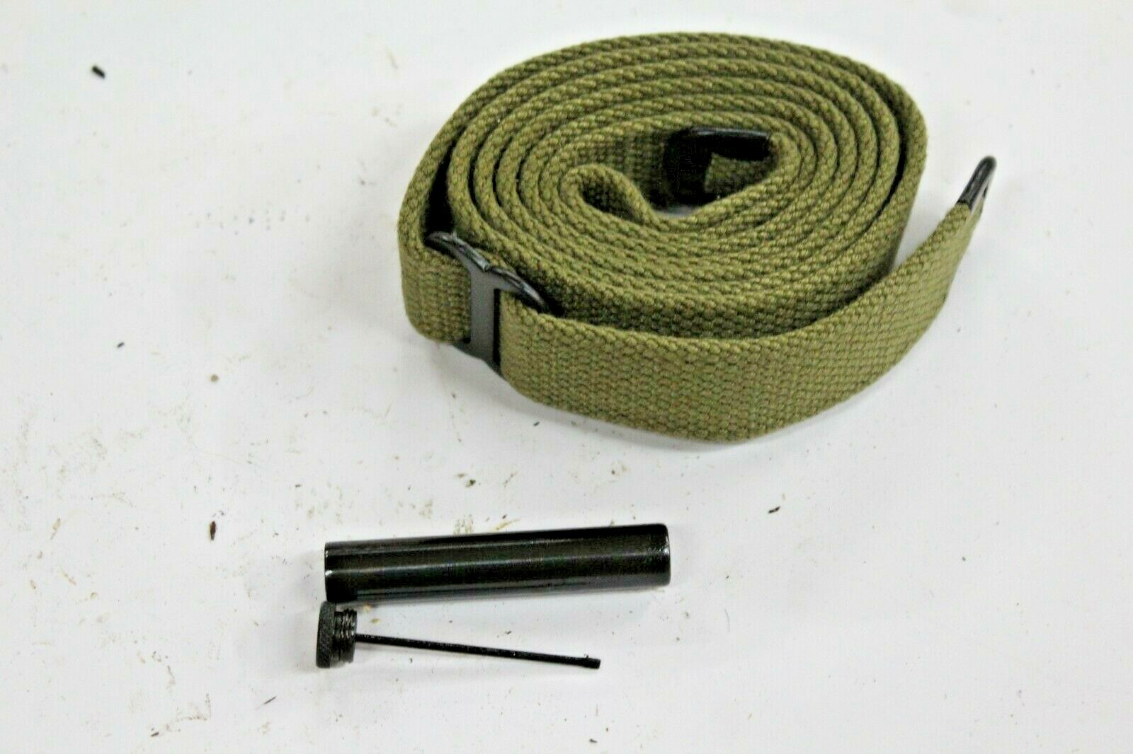 NEW .30 M1 CARBINE OD KHAKI SLING WITH OILER Y39