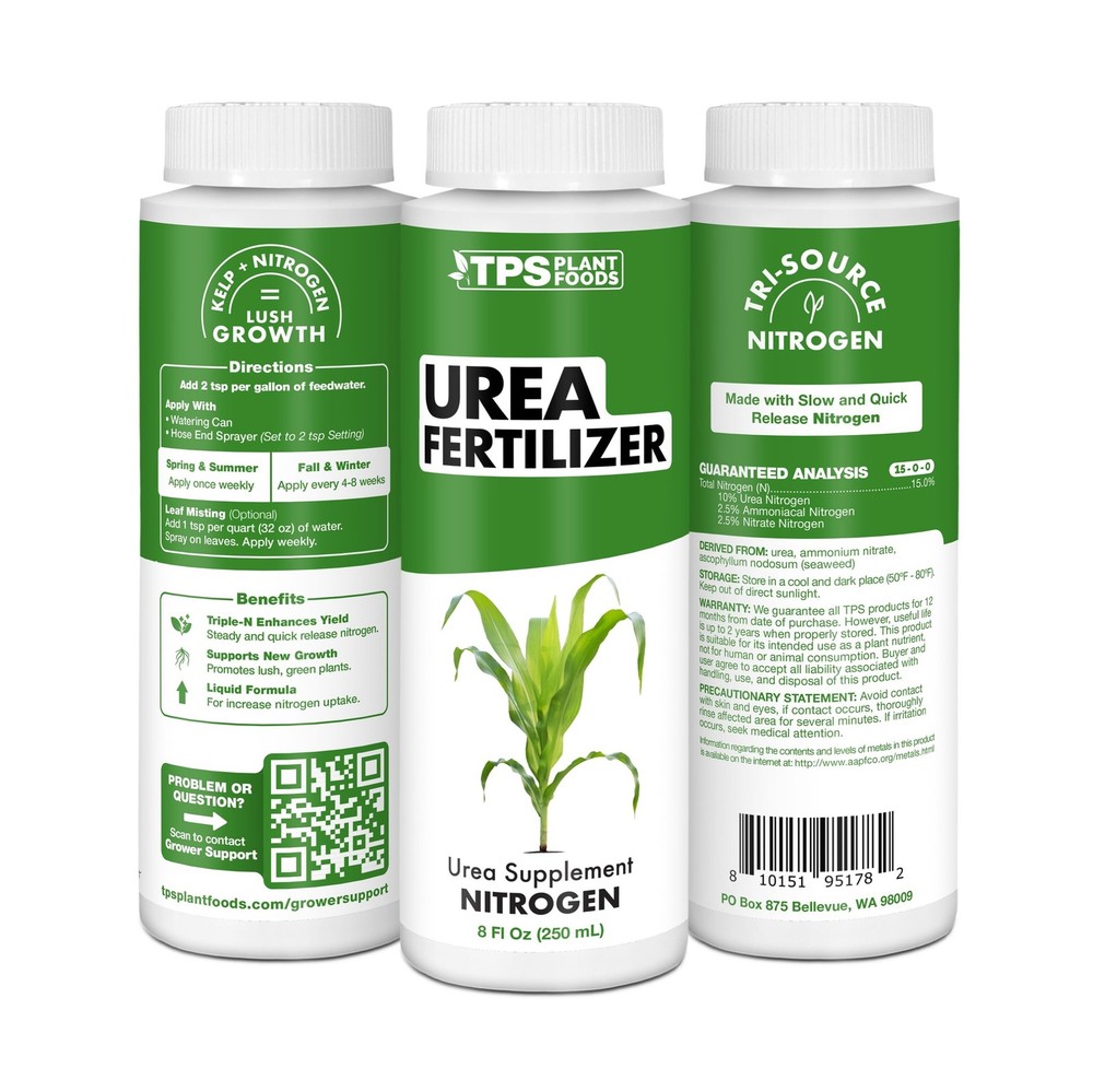 Urea Fertilizer – Rapid Nitrogen Boost, 15-0-0 NPK for Deep Gre... FAST US