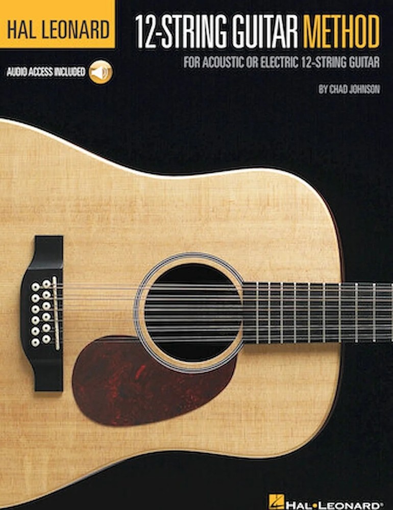 Hal Leonard 12-String Guitar Method - For Acoustic or Electric 12-String Guitar