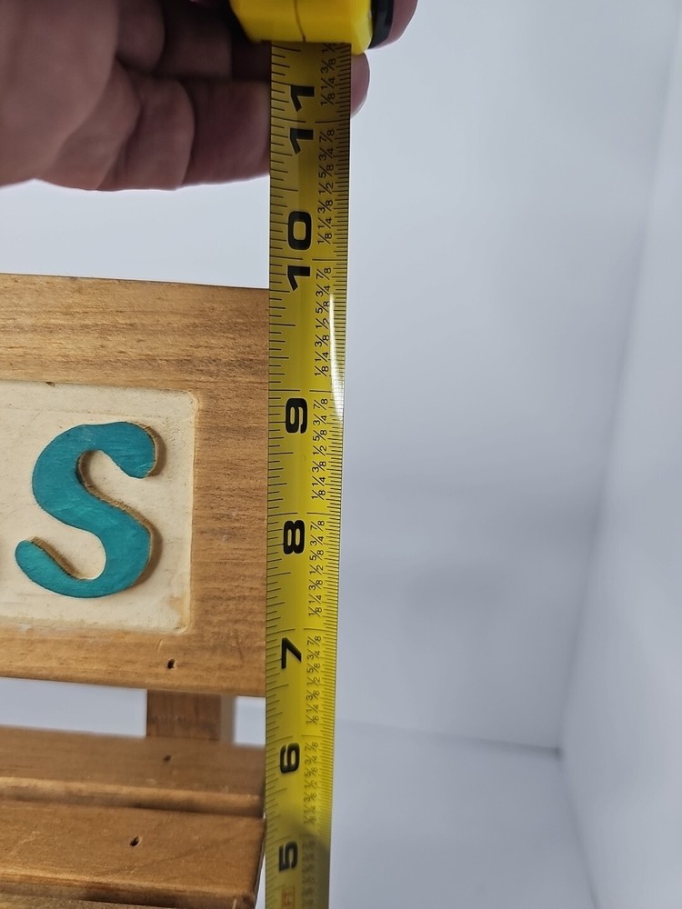 Handcrafted "I HEART DOLLS" Decorative Bench