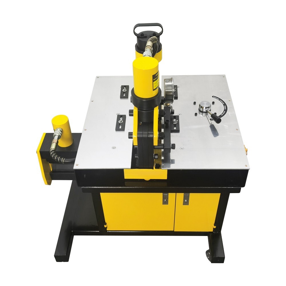 Electric Multifunctional Bus Processing Machine 110V Cutting Punching Bending