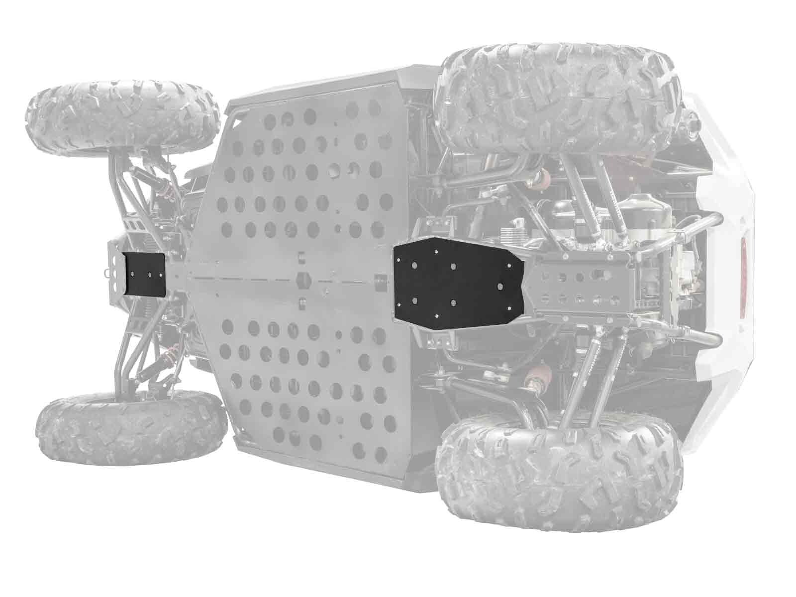 SuperATV Heavy Duty Aluminum Skid Plate for Polaris RZR 200 (2022+)