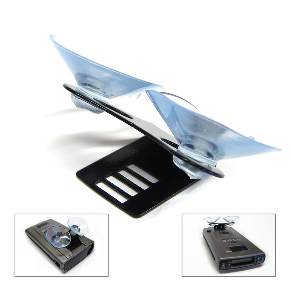 Car Windshield Suction+Sun Visor Clip Mount For Beltronics Express 795 Detector