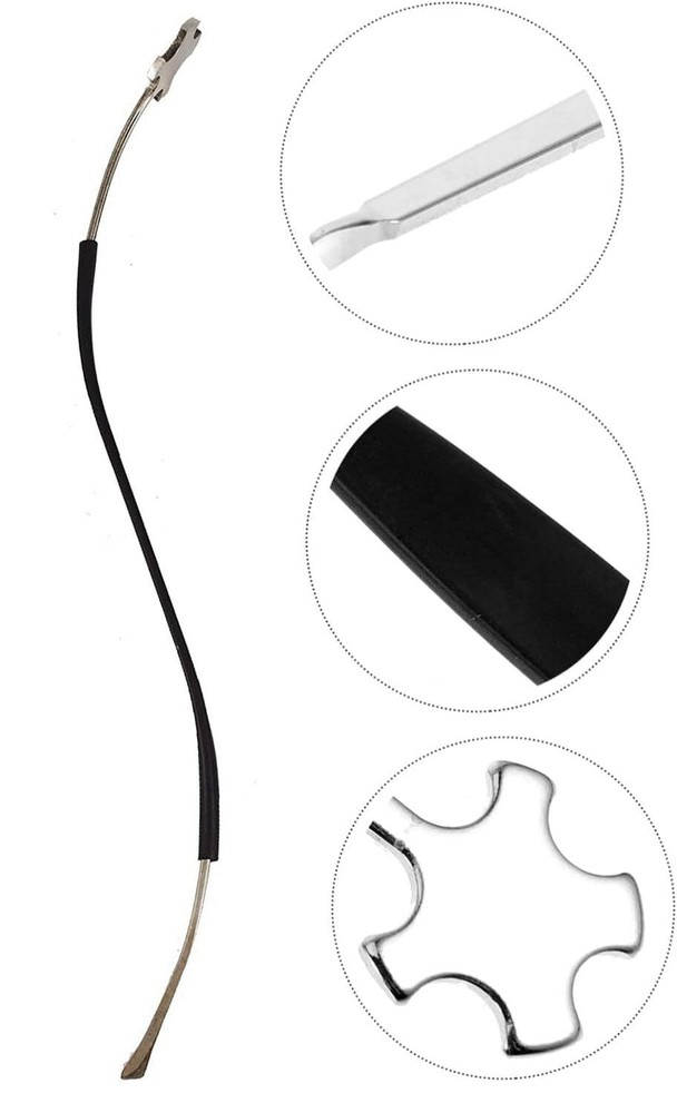 Violin Sound Post Setter with Rubber Gip Protector Durable Luthier Tool