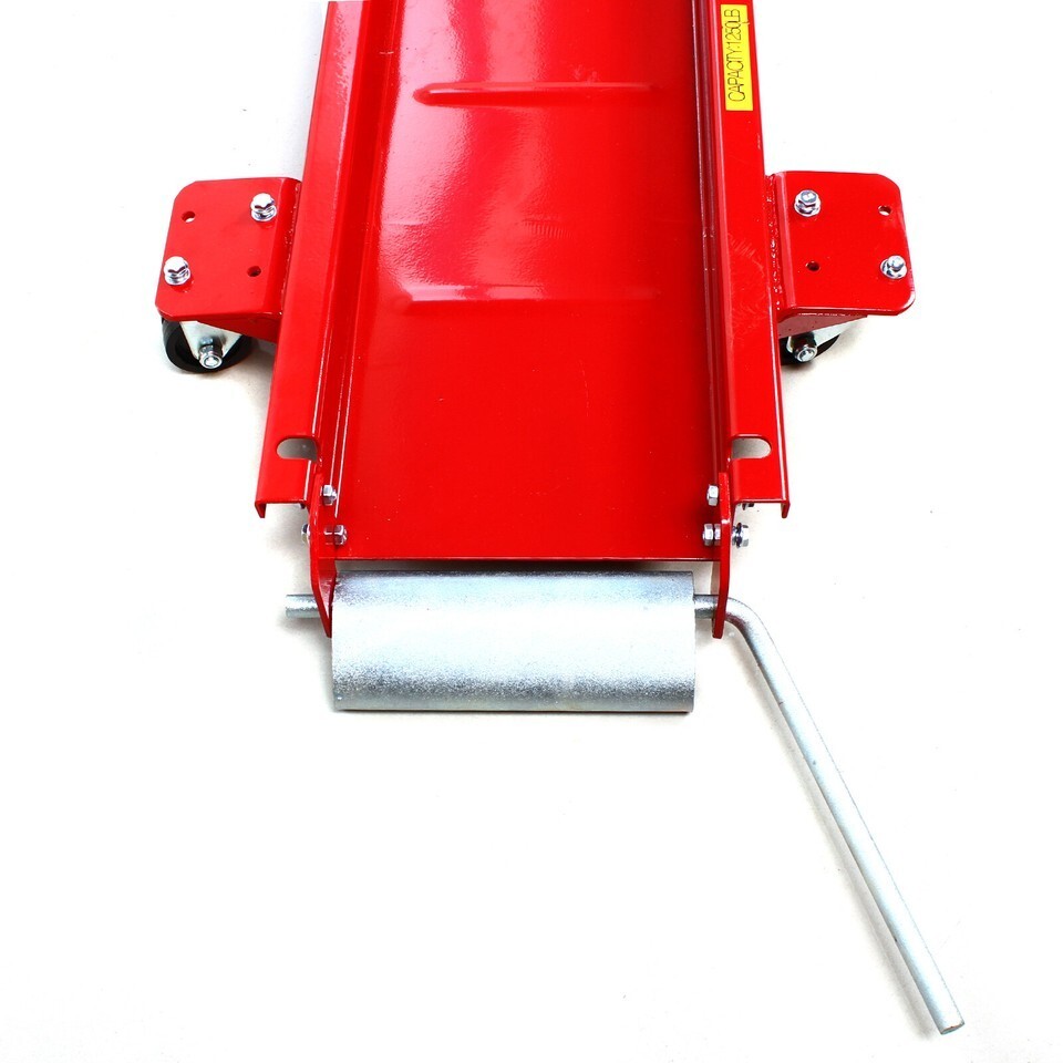 Motorcycle Dolly Mover Stand Trolley Skate 567kg Capacity Garage Parking Aid