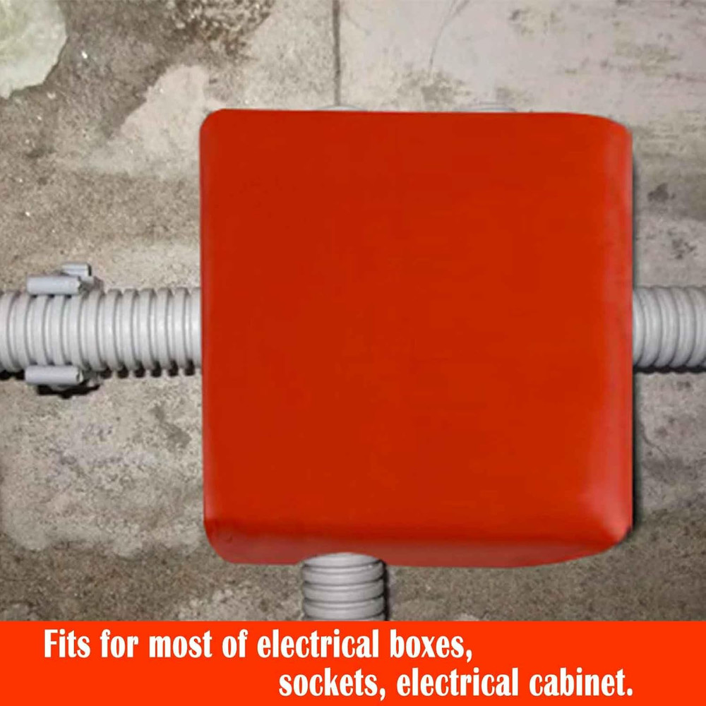 24 Pack Fire Putty Pads - Moldable Fire Barrier for Electrical Sockets & Opening