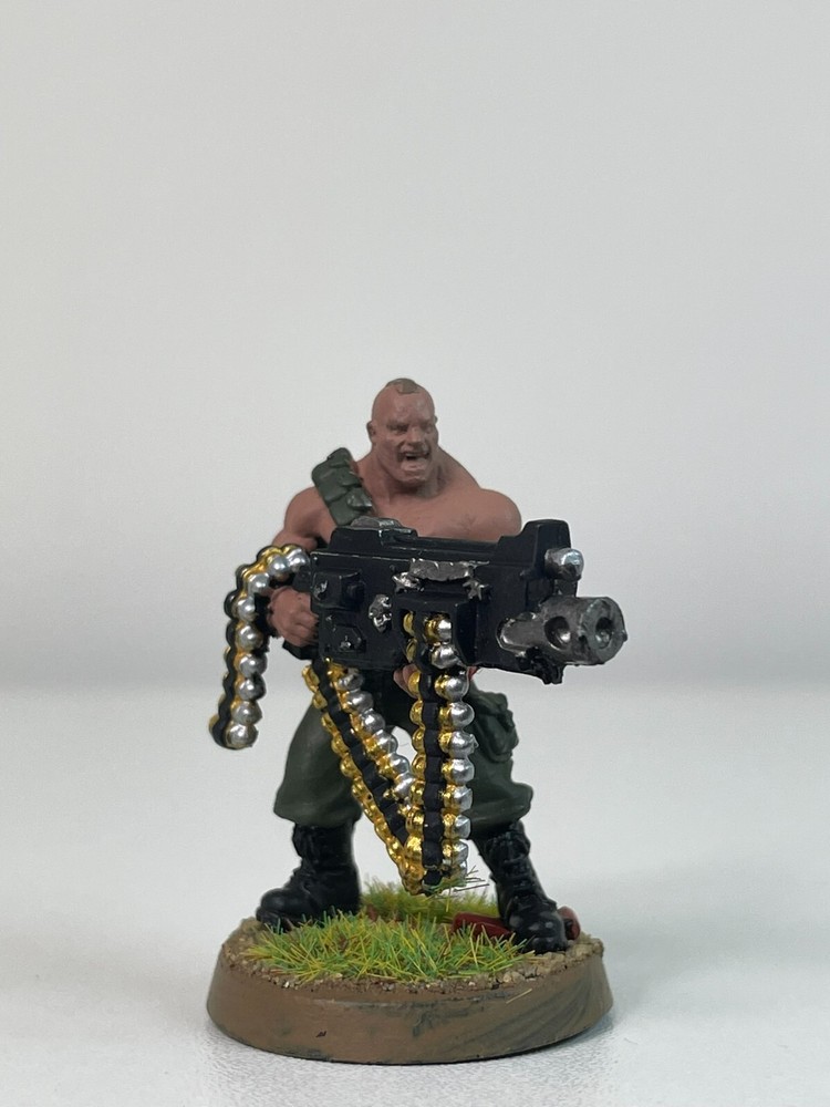sergeant harker Warhammer 40k Imperial Guard 1552 OOP