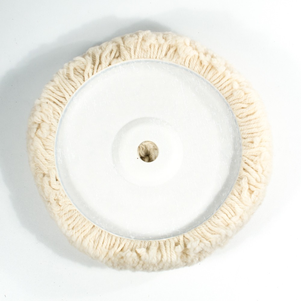 7-1/2" Deep Dish Wool Pad - Bolt on Type