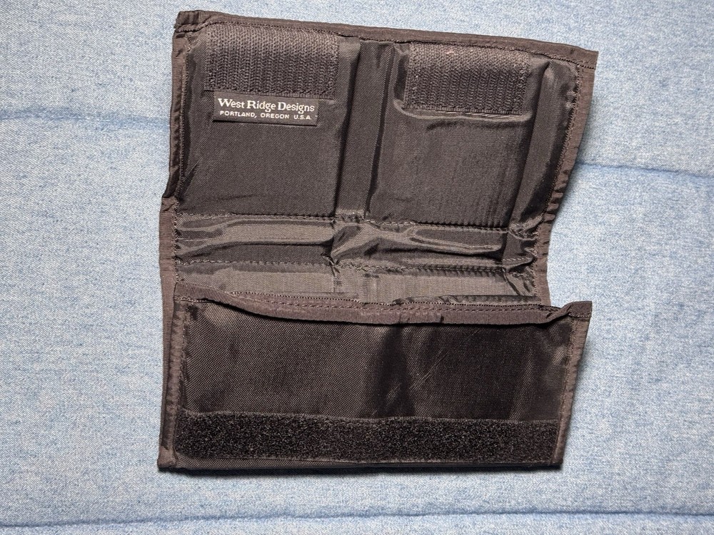 Vintage Apple Black Nylon Floppy Disk Case