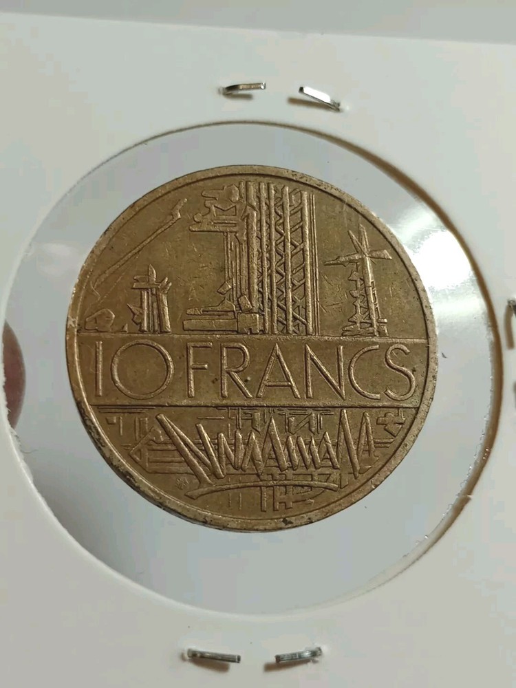 FRANCIA 10 FRANCHI 1977 "MATHIEU" (993)