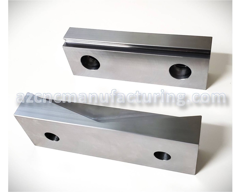 4" Quick Change Vise Workholding Pallet System High Capacity Part Clamping